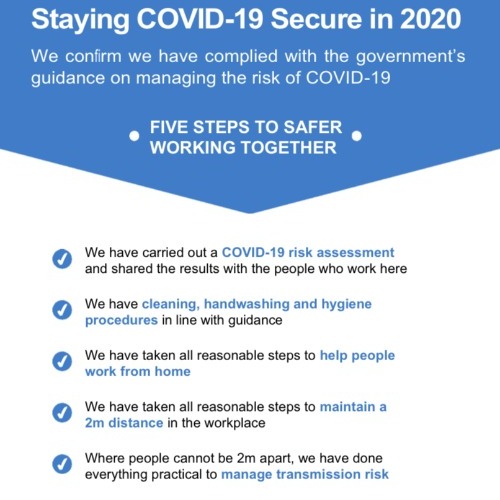 William Cook sites are COVID-19 secure thumbnail